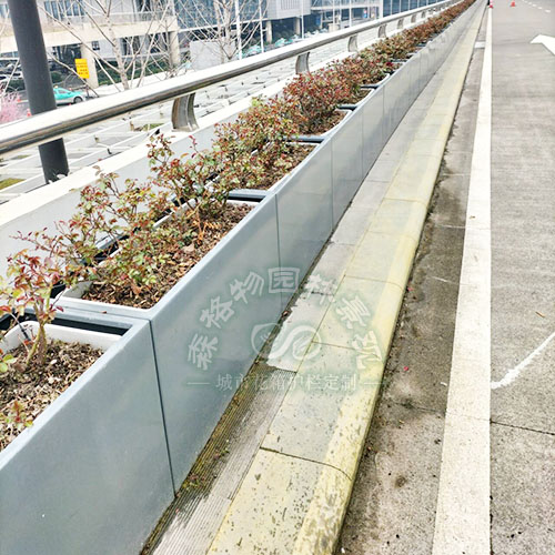 桥梁绿化一体式花箱花槽