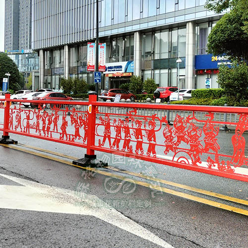 城市艺术护栏 道路文化护栏