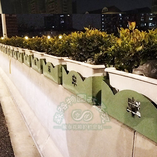 高架桥不锈钢单体花槽花箱