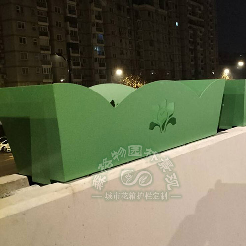 高架桥不锈钢单体花槽花箱