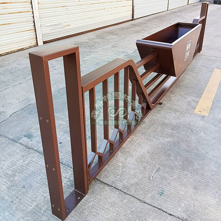 商业街船型花箱护栏