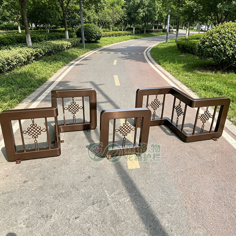 森格物中国结造型车挡护栏