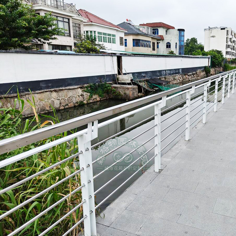 河道不锈钢钢丝绳护栏